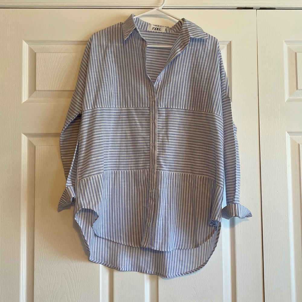 Oversized lightweight blouse